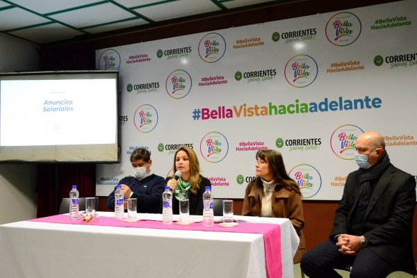 Anunciaron aumentos salariales para agentes municipales de Bella Vista