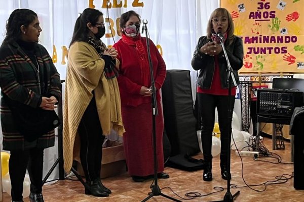 Desarrollo Social acompañó los festejos por el 36 º aniversario del Hogar de Adultos Mayores de Virasoro y visitó Santo Tomé