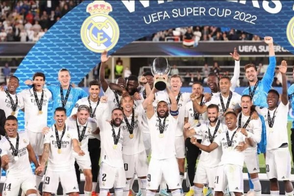 Real Madrid se consagró campeón de la Supercopa de Europa