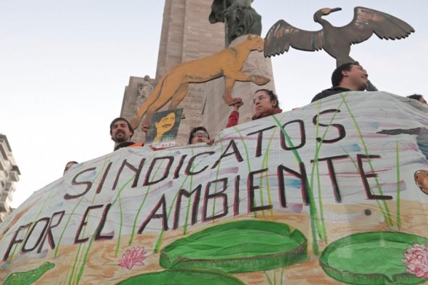 Ambientalistas se movilizaron por las quemas en el delta del Río Paraná