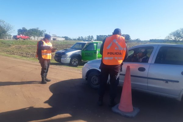 La Policía labró un total de 68 actas por distintas infracciones a la ley de tránsito en vigencia