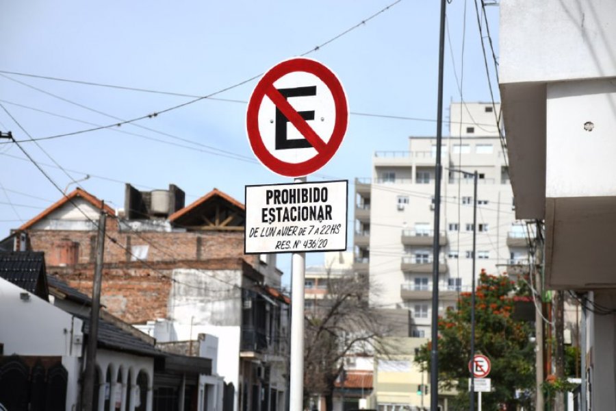Las calles del microcentro de Corrientes en las que estará prohibido estacionar desde el lunes