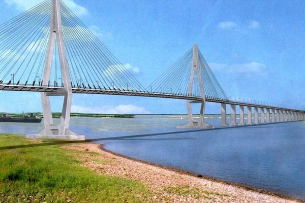 Segundo puente Chaco-Corrientes: Valdés nuevamente no asistió a la presentación de obras