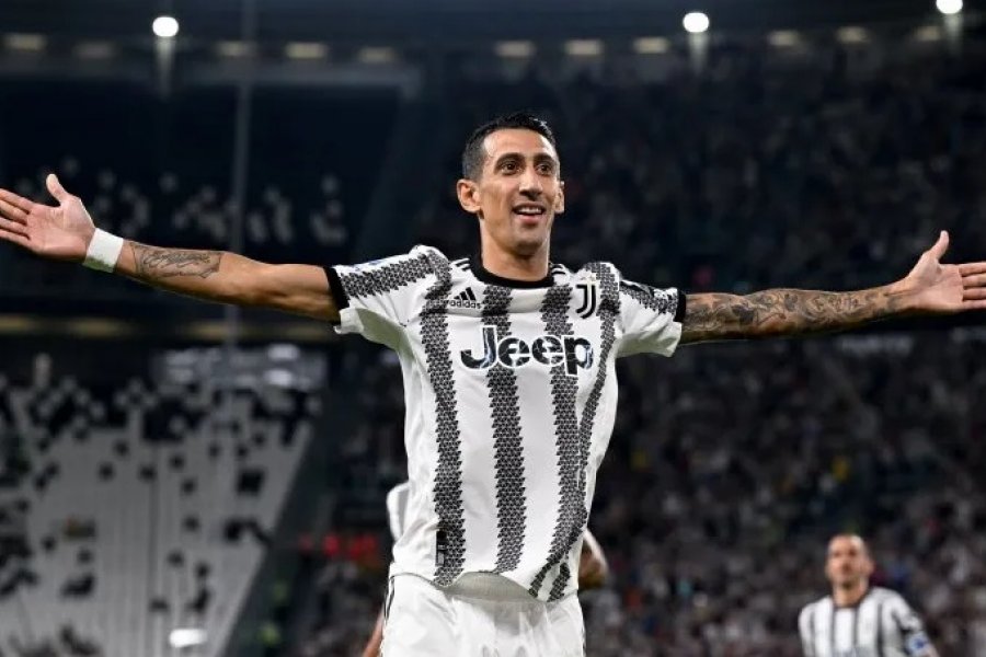 Juventus le ganó a Sassuolo con gol, asistencia y cambio por lesión para Ángel Di María