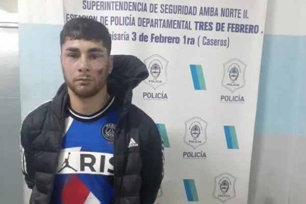 Detuvieron a Ezequiel Cirigliano por portación ilegal de arma