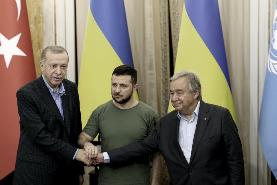 Erdogan confirmó que se ofreció a mediar entre Rusia y Ucrania al reunirse con Zelenski