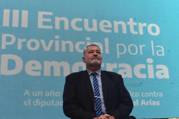 Fuerte apoyo a Miguel Arias por el atentado que sufrió hace un año