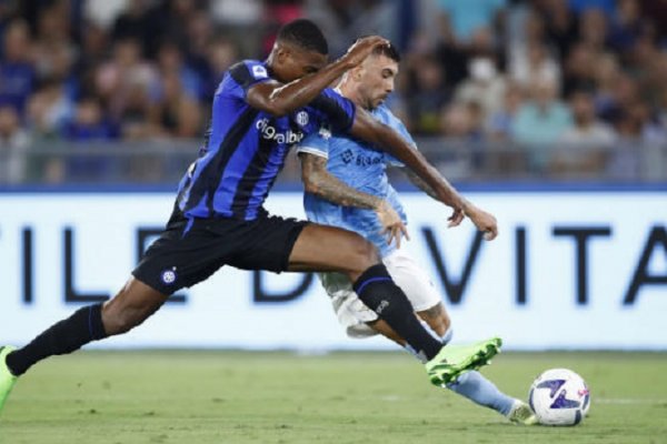 Lautaro Martínez hizo un gol pero el Inter perdió contra la Lazio