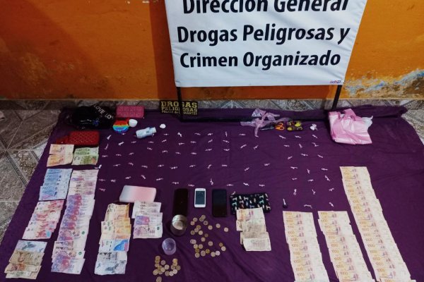 Tres mujeres detenidas durante allanamientos en kioscos de droga