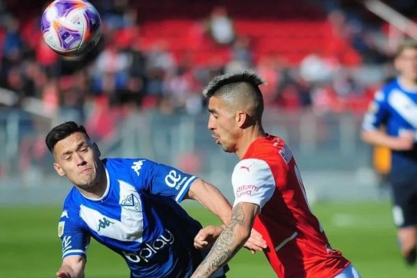 Independiente no logró cerrar el partido e igualó ante Vélez por la Liga Profesional