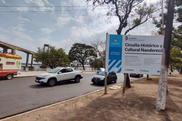 Costanera correntina: Nación controla la ejecución de obras por más de $300 millones