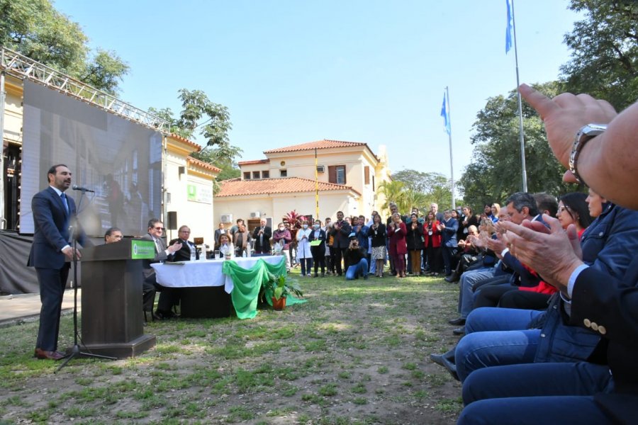 Hospital Llano: Valdés inauguró obras y reconoció la labor del personal en lucha contra la pandemia