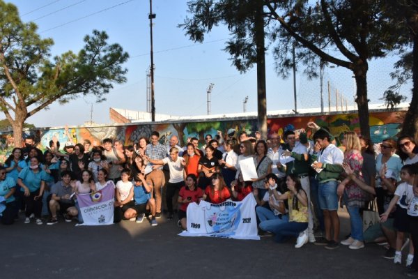 Con destacadas obras, culminó el Primer Encuentro de Muralismo para Escuelas Secundarias