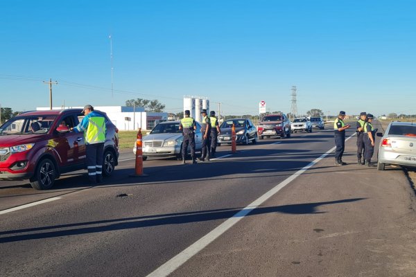 La Policía, durante operativos de contralor, labró un total de 44 actas por distintas infracciones a la ley de tránsito en vigencia