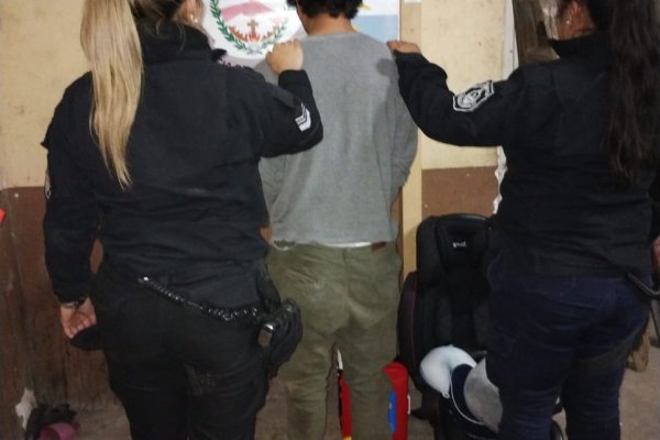 Detuvieron a un hombre tras cometer un hecho delictivo y recuperan lo sustraído