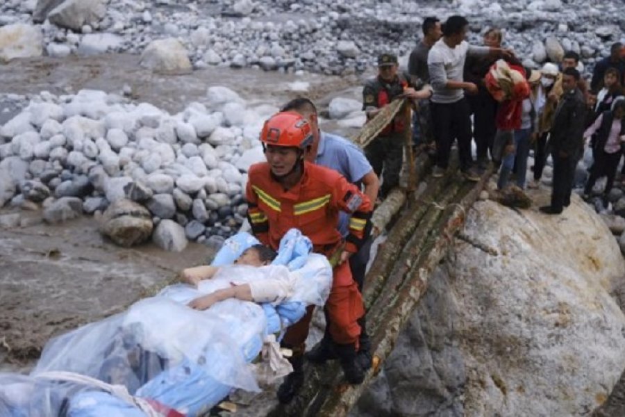 Asciende a 46 la cantidad de muertos por un sismo en el suroeste de China