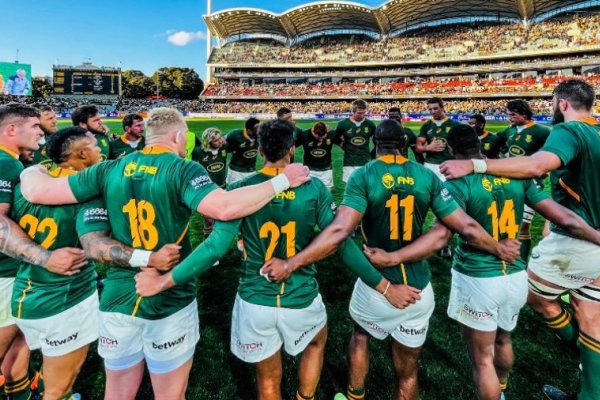 Sudáfrica llegará a la Argentina con bajas para jugar ante Los Pumas en la cancha de Vélez