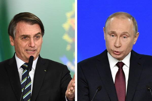 Putin destacó la relación amistosa con Brasil y felicitó a Bolsonaro por el Bicentenario