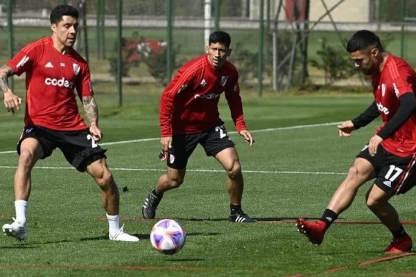 River y una nueva práctica a días del Superclásico: las buenas señales y el misterio de Gallardo