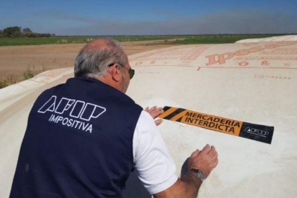 La AFIP incautó 10.000 toneladas de granos en Chaco