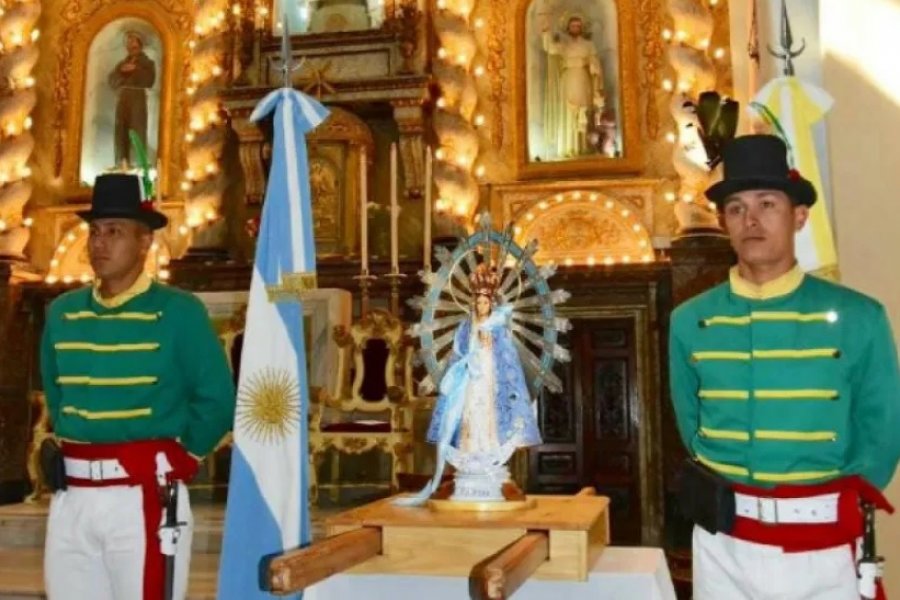 La imagen de la Virgen que fue secuestrada por los ingleses visita Corrientes
