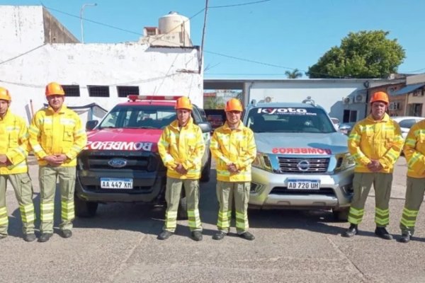 Corrientes envió brigadistas a combatir los incendios en Jujuy