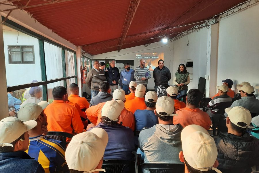 En Concepción se realizó la 4° jornada de capacitación a forestales