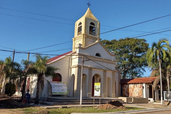 La Refacción que encara la Provincia en la parroquia “Inmaculada Concepción” está casi concluida