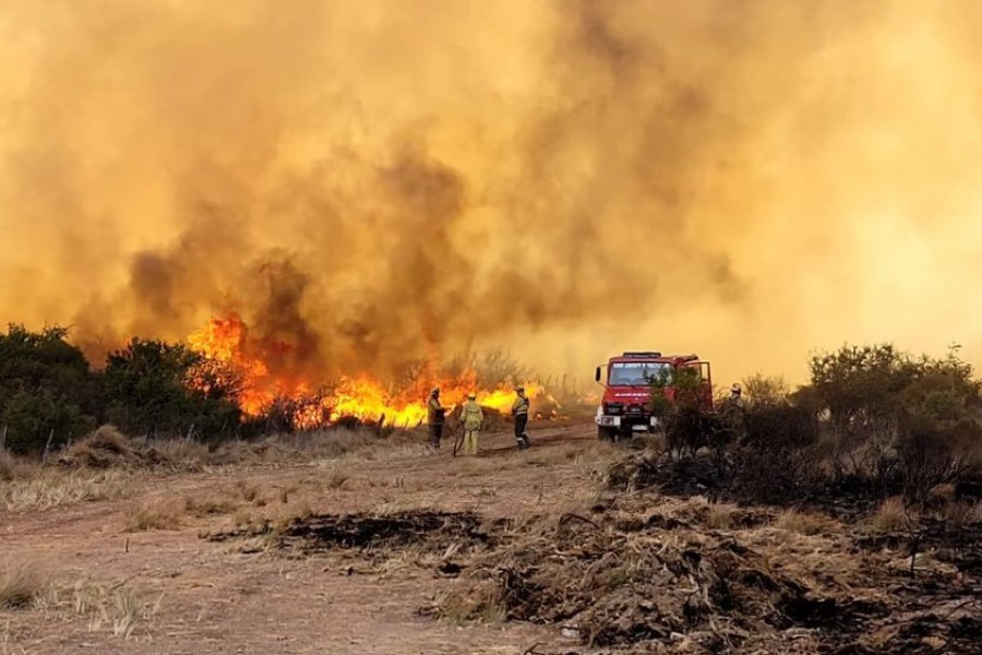 Avanzan los incendios forestales en Córdoba: por causa del humo, suspendieron el rally y cortaron rutas