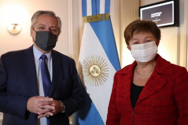 El Presidente se reúne con Georgieva y prepara el discurso que dará ante la ONU