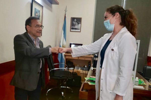 Cardozo puso en funciones a la directora Asociada del hospital Escuela