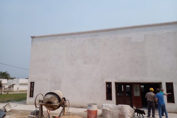 Avanzan con las obras de ampliación y restauración de la “casa Histórica” de San Roque