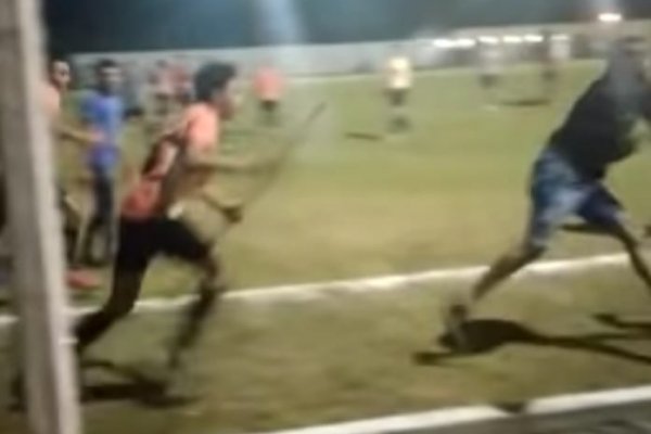 Corrientes: violencia extrema en el fútbol local durante un cuadrangular interlocalidades