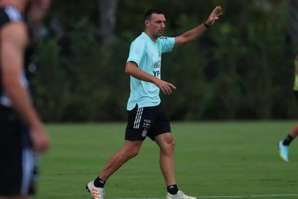 La prueba que podría hacer Scaloni en el amistoso de la Selección Argentina ante Jamaica