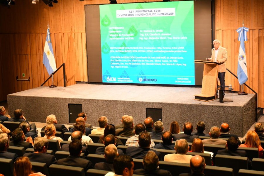 Presentaron el Inventario Provincial de Humedales de Corrientes