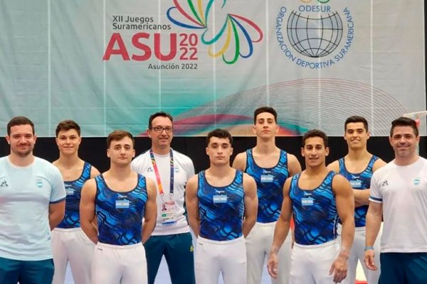 Juegos Odesur: Daniel Villafañe alcanzó el oro en anillas de gimnasia artística