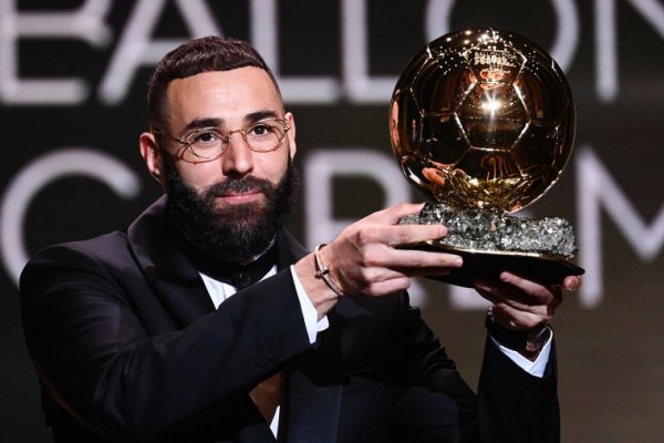 Karim Benzema ganó el Balón de Oro 2022