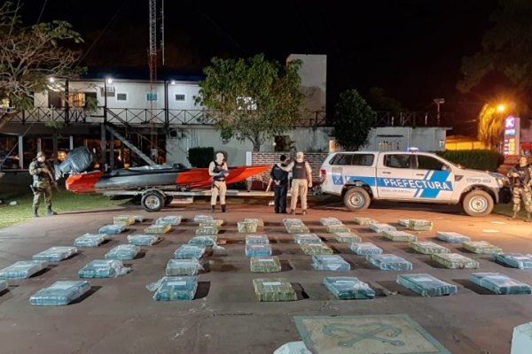 Corrientes: traficante fue detenido con una tonelada de droga valuada en más de $200 millones