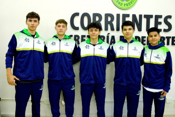 Juegos Nacionales: la delegación correntina parte rumbo a Mar del Plata