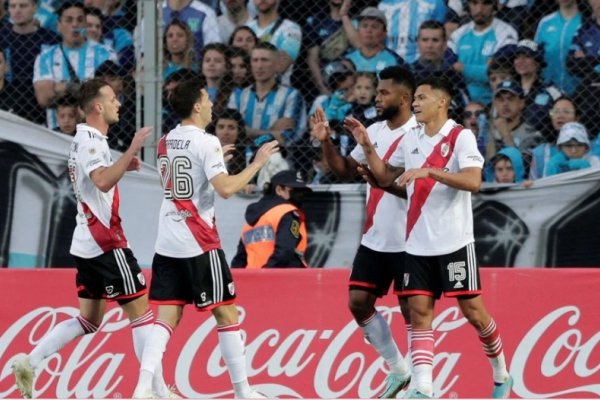 River le ganó a Racing y ayudó a que Boca sea el nuevo campeón de la Liga Profesional