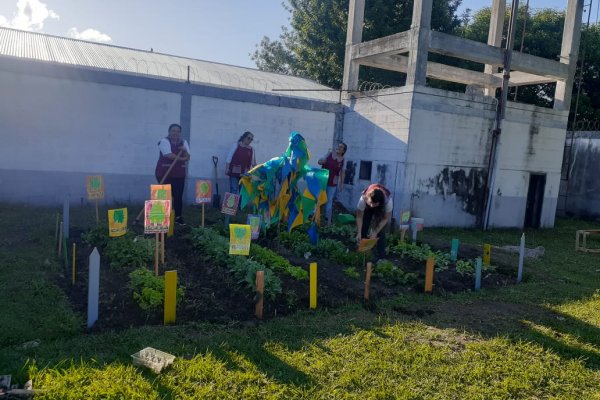 El CDI Grillito Saltarín cosecha los frutos del trabajo hortícola