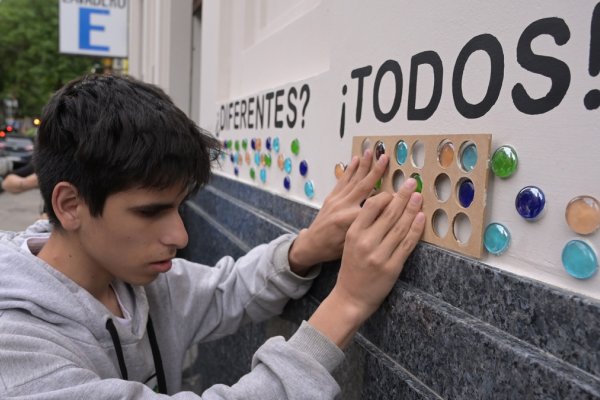 Rosario tendrá el primer mural en Braille