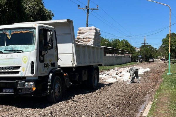 La Provincia encara una importante inversión en obras viales en San Luis del Palmar