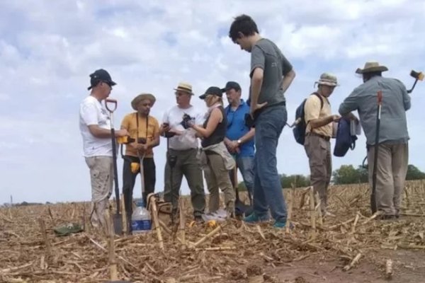 Excombatiente correntino fue parte de una misión arqueológica en un campo de batalla durante tres días