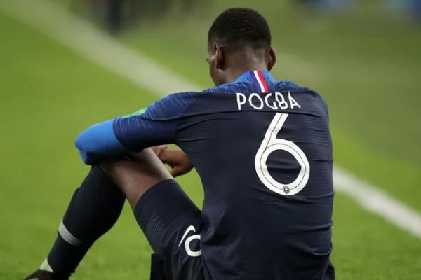Paul Pogba quedó fuera del Mundial por lesión