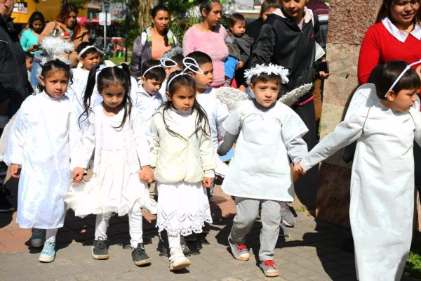 Niños de los CDI municipales celebraron Ángeles Somos