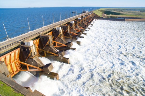 Durante el mes de octubre  se registro un récord histórico de generación en la Central Hidroeléctrica Yacyretá