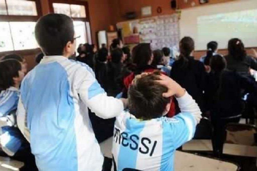 En Chaco alumnos podrán ver el Mundial en las escuelas