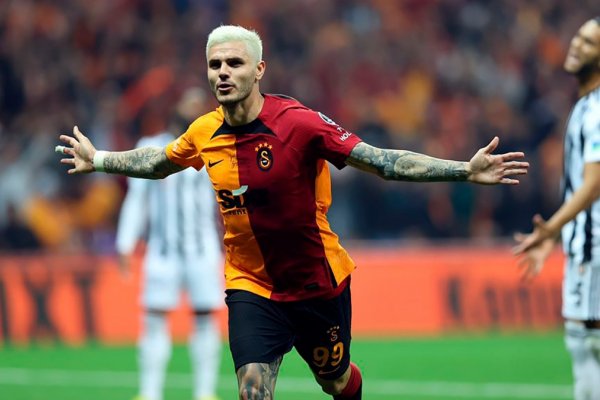 Doblete de Icardi para el triunfo del Galatasaray en el clásico de Estambul