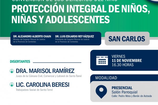 Conferencia sobre la Protección Integral de Niños, Niñas y Adolescentes